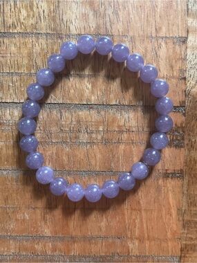 Jay King Mine Finds DTR Purple Kunzite Bead Stretch Bracelet